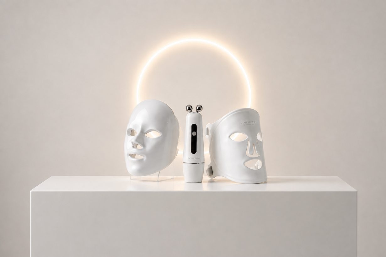 PRO mask, Sculpta and Express homecare devices