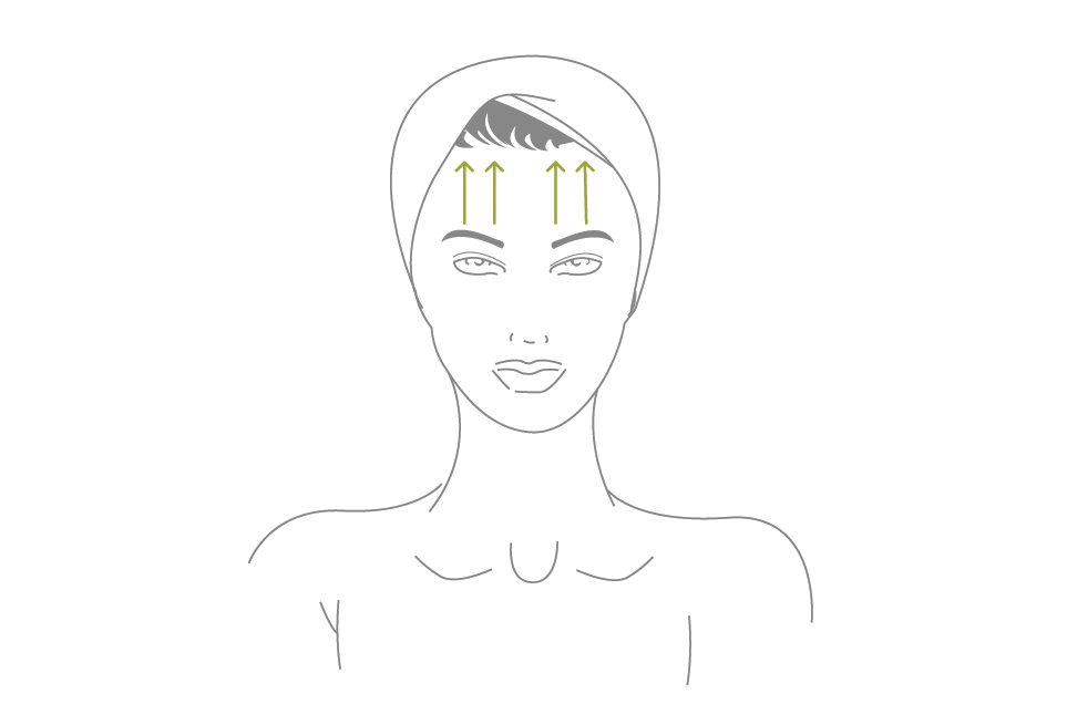 Brow Sculpt Micro Move area illustration with Sculpta by Déesse PRO
