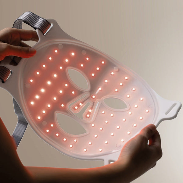 Express by Déesse PRO flexible LED mask with adjustable grey straps